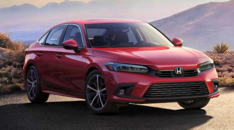 Novo Honda Civic 2022 aparece em 1ª foto oficial e estreará dia 28